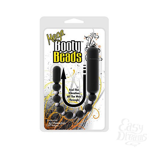 ���������� 1:  �������� �����-������� Mega Booty Beads Black ������