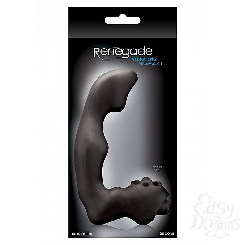 ���������� 2  ���������� �������� Renegade Vibrating Massager I Black NSN-1102-13