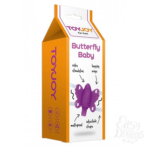 ���������� 2  ������������ ���������� Butterfly Baby Purple 10130TJ