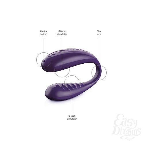 ���������� 3  WE-VIBE-II Purple ������������� USB rechargeable ����������