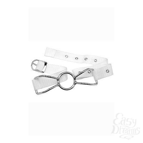 Фотография 3:  Расширитель для рта Asylum Patient Mouth Restraint белого цвета Фотография 3  Расширитель для рта Asylum Patient Mouth Restraint белого цвета