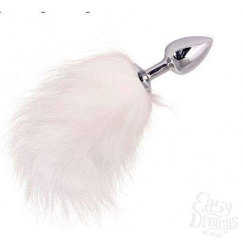 ���������� 1:  �������� ������ � ����� ��������� Small Silver Plug  With White Small Tail     SSPWWST