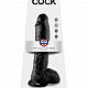    10  COCK WITH BALLS     KING COCK     PVC - ,    - ,       .
