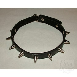 Ошейник узкий с шипами 1,5 см P221 Ошейник узкий с шипами 1,5 см P221