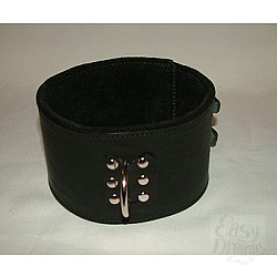 Ошейник широкий черный P222 Ошейник широкий черный P222