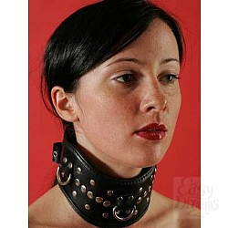 Ошейник фигурный, окантованный (черный) P27 Ошейник фигурный, окантованный (черный) P27