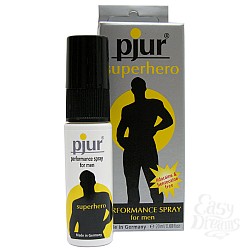 Пролонгирующий мужской спрей pjur® superhero spray 20 ml Пролонгирующий мужской спрей pjur® superhero spray 20 ml