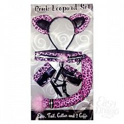 Комплект Кошка Luxe, розовый леопард Комплект Кошка Luxe, розовый леопард