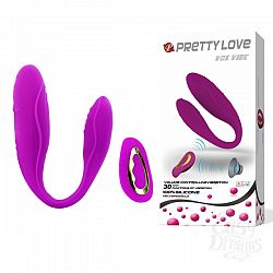 Вибратор для двоих с дистанционным управлением Pretty Love BI-014210 Вибратор для двоих с дистанционным управлением Pretty Love BI-014210