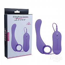 Фиолетовый вибростимулятор простаты Prostate Stimulator-Lover - 13 см. Фиолетовый вибростимулятор простаты Prostate Stimulator-Lover - 13 см.