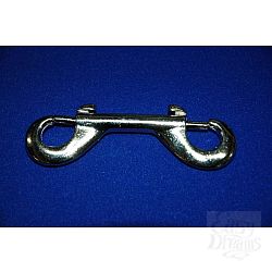 Двухсторонний карабин-переходник - 10 см. Двухсторонний карабин-переходник - 10 см.