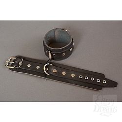 Чёрные кожаные поножи без подкладки Чёрные кожаные поножи без подкладки