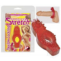 Эрекционное кольцо с шипованным стимулятором клитора Эрекционное кольцо с шипованным стимулятором клитора