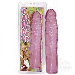 Гелевый фаллоимитатор  Candy Lover  - 17 см.  Гелевый фаллоимитатор  Candy Lover  - 17 см.