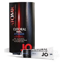 Гель для стимуляции клитора (мощного действия) JO Clitoral Stimulation Gel Atomic 10 мл  Гель для стимуляции клитора (мощного действия) JO Clitoral Stimulation Gel Atomic 10 мл