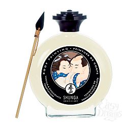 Съедобная краска по телу Shunga Ванильно-шоколадное искушение 100 мл Съедобная краска по телу Shunga Ванильно-шоколадное искушение 100 мл