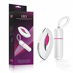 Серебристая вибропулька Lily - 6,2 см. Серебристая вибропулька Lily - 6,2 см.