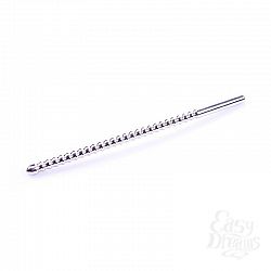 Тонкий ребристый мужской зонд в уретру - 0,6 см.  Тонкий ребристый мужской зонд в уретру - 0,6 см.