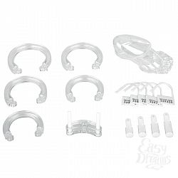 Прозрачный мужской набор верности стандартного размера Прозрачный мужской набор верности стандартного размера