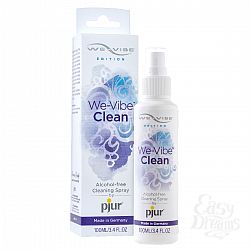 Очиститель для игрушек без спирта pjur®We-Vibe Clean 100 ml Очиститель для игрушек без спирта pjur®We-Vibe Clean 100 ml