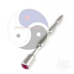  ����������� ���� � ������ � ������� ���������� Rider jewel Plug with red jewel - 11,6 ��.