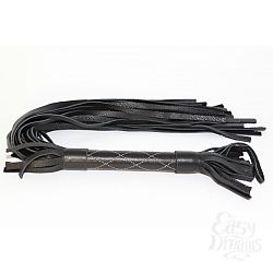 Прошитая кожаная плеть-многохвостка - BDSM Арсенал, Черный Прошитая кожаная плеть-многохвостка - BDSM Арсенал, Черный