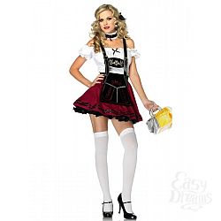 Костюм баварки - Le Frivole, S/M, Бордовый Костюм баварки - Le Frivole, S/M, Бордовый