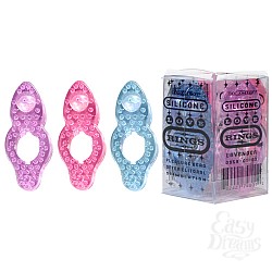 Кольца силиконовые SILICONE LOVE RING 859-00 BX DJ Кольца силиконовые SILICONE LOVE RING 859-00 BX DJ