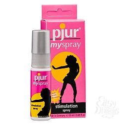 Возбуждающий женский спрей pjur® myspray 20 ml Возбуждающий женский спрей pjur® myspray 20 ml