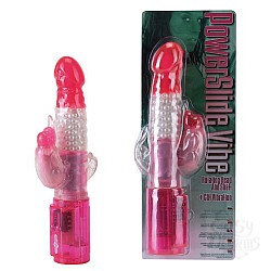 Красный вибромассажер с клиторальным стимулятором ( Dream toys 50517) Красный вибромассажер с клиторальным стимулятором ( Dream toys 50517)