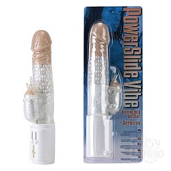 Телесный вибромассажер с шариками и клиторальным стимулятором ( Dream toys 50519) Телесный вибромассажер с шариками и клиторальным стимулятором ( Dream toys 50519)