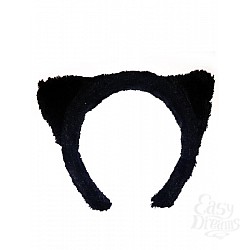 Кошачьи ушки с черным мехом 02465OS Кошачьи ушки с черным мехом 02465OS