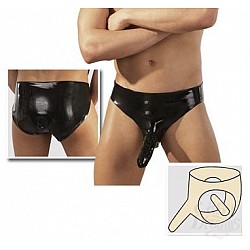 Мужские трусы с фаллопротезом и анальным фаллоимитатором, S Мужские трусы с фаллопротезом и анальным фаллоимитатором, S
