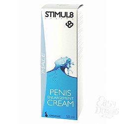 Крем для увеличения пениса Stimul8 Penis Enlargement Cream, 50 мл  Крем для увеличения пениса Stimul8 Penis Enlargement Cream, 50 мл