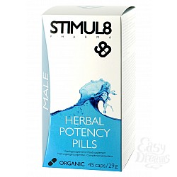  ������� ��� ������ Stimul8 Potency Pills, 45 ��������