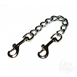 Цепь с двумя карабинами, 20 см Цепь с двумя карабинами, 20 см