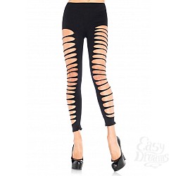 Легинсы с боковыми разрезами black OS LA7589black Легинсы с боковыми разрезами black OS LA7589black