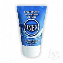 Возбуждающий лубрикант на водной основе "Unex" 40 мл Возбуждающий лубрикант на водной основе "Unex" 40 мл