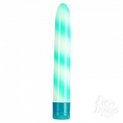 Вибратор голубой пластиковый Вибратор голубой пластиковый