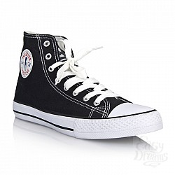 Мужские кеды из денима HUSTLER HARDCORE HFW-404-8 Мужские кеды из денима HUSTLER HARDCORE HFW-404-8