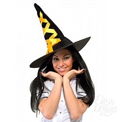 Шляпа ведьмы оранжевая Шляпа ведьмы оранжевая