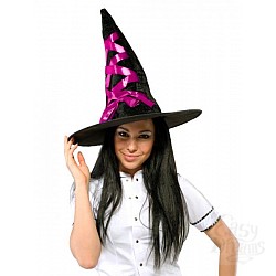 Шляпа ведьмы розовая Шляпа ведьмы розовая