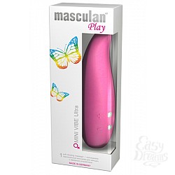 Индивидуальный массажер для женщин Masculan Play "MINI VIBE Ultra" розовый. Индивидуальный массажер для женщин Masculan Play "MINI VIBE Ultra" розовый.