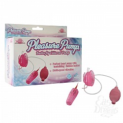 Howells     Pleasure Pump- Butterfly Clitoral 54002-pinkHW